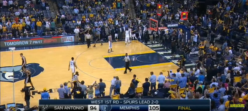 Spurs Grizzlies (G3)