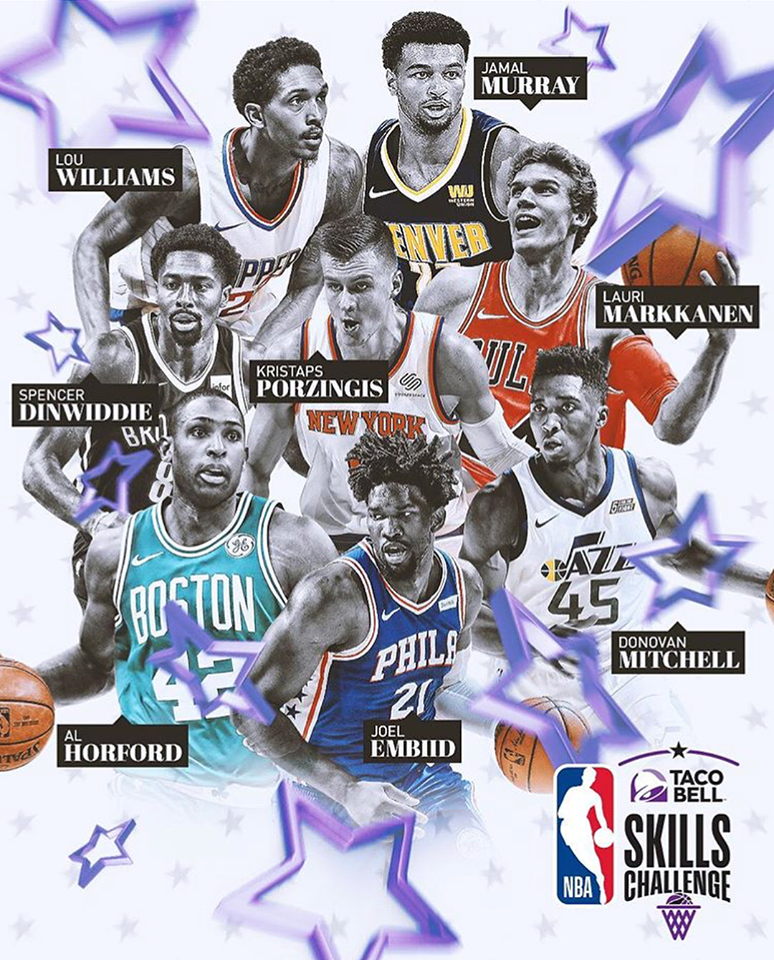 Gli sfidanti per lo Skills Challenge 2018