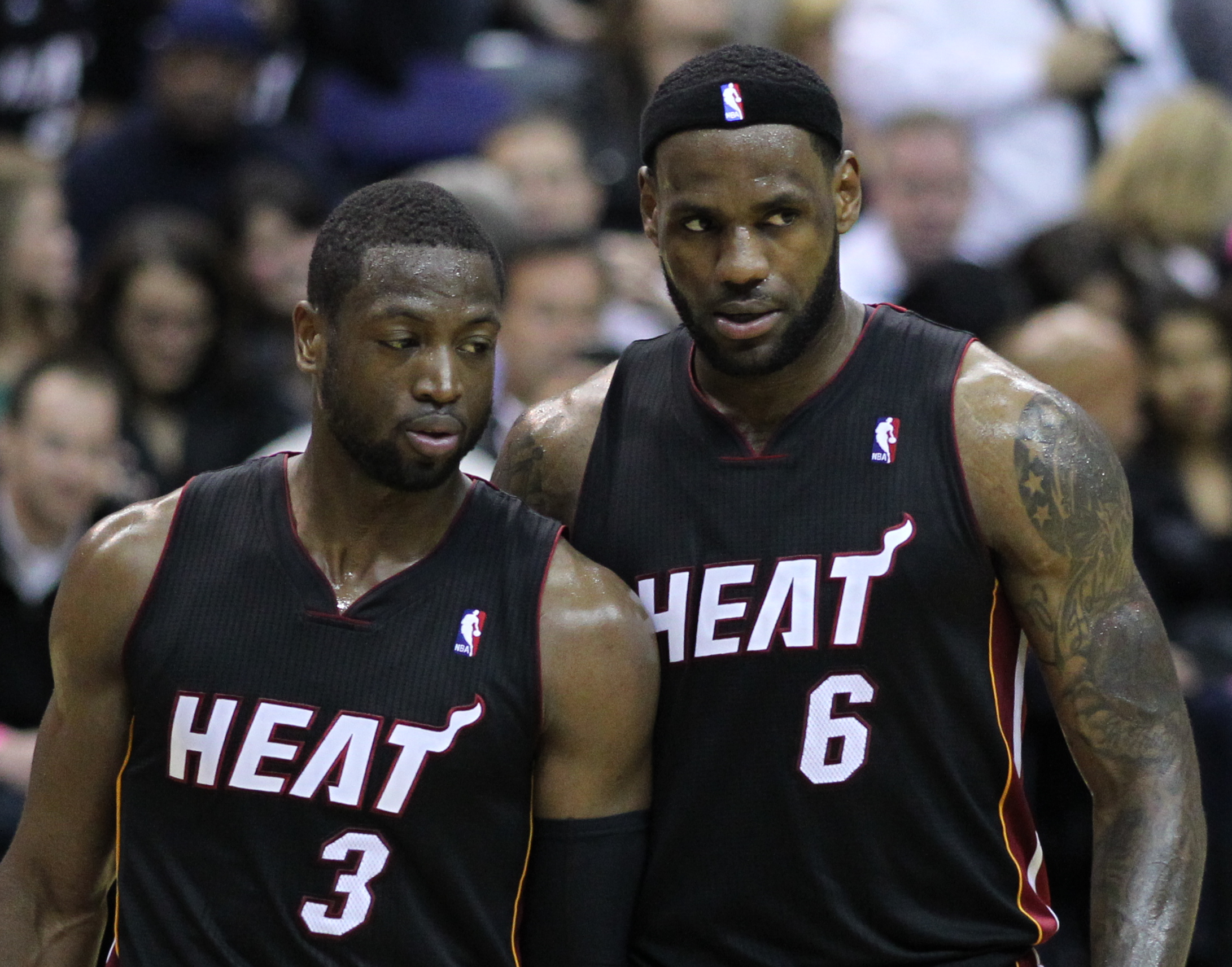 LeBron James e Dwyane Wade