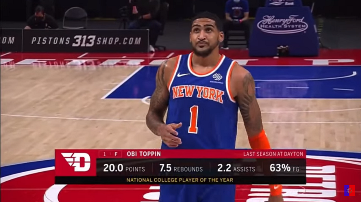 Knicks Obi Toppin